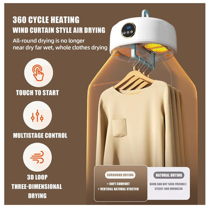 MINI-SECADORA DE ROPA PORTATIL