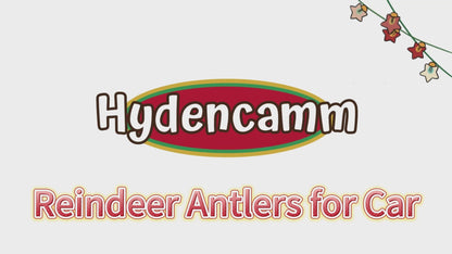 KIT CUERNOS Y NARIZ DE RENO PARA CARRO