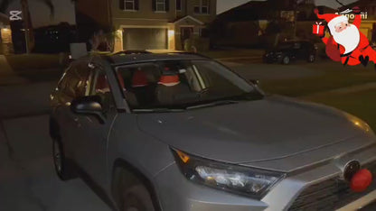 KIT CUERNOS Y NARIZ DE RENO PARA CARRO