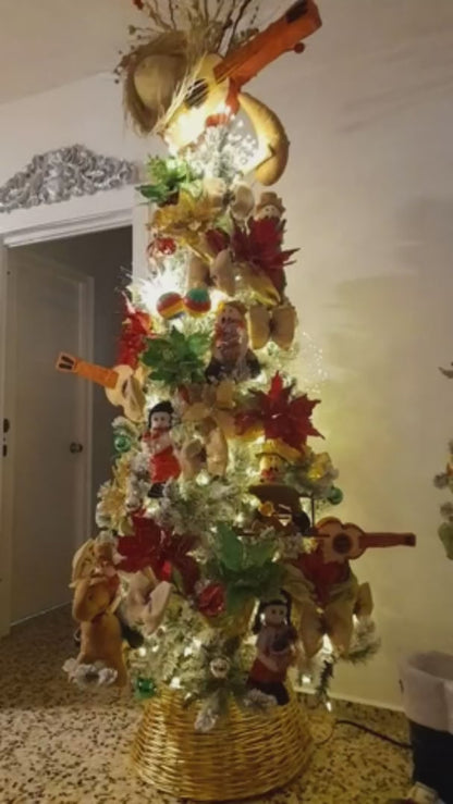 Luces LED EFECTO FUEGO ARTIFICIAL🎄